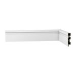 Rodapé Super WPC Smart R9 Branco Frisado 7X240cm