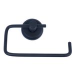 Porta Papel Higiênico Brisa Matte sem Tampa Preto