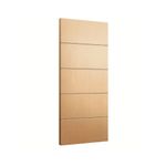 Folha de Porta Frisada Sarrafeada HDF Pinus Angelim FR02 210x70cm