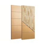 Folha de Porta Frisada Sarrafeada HDF Pinus Angelim FR02 210x70cm