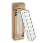 Luminária de Emergência LED Barra Branca 4W Luz Branca 200 lúmens