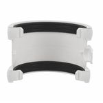 Emenda PVC Classic Branco 10cm Odem