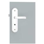 Fechadura Banheiro Pali Reta ESP43 40mm Cromada
