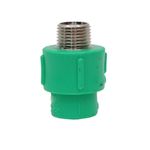 Adaptador Transição com Inserto Metal FM PPR 25mm x 3/4" Amanco