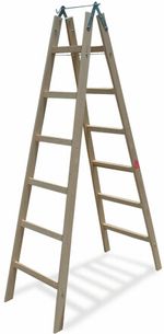 Escada modelo Pintor de Madeira 7 Degraus 2,00m 120Kg