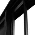 Veneziana 6 Folhas com Grade Alumínio Preto 100x120cm