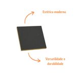 Painel MDF 2 Faces Preto Ebano TX 2750x1850x18mm