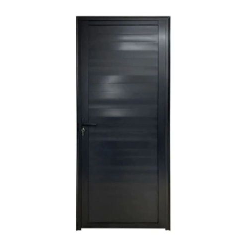 Porta Laminada Fechada Alumínio Preto Proex