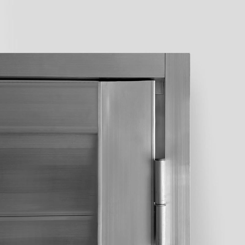 Porta Palheta Alumínio Brilhante Direito 210x60cm