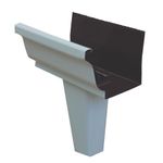 Bocal de Descida com Cone Branco BellaCalha