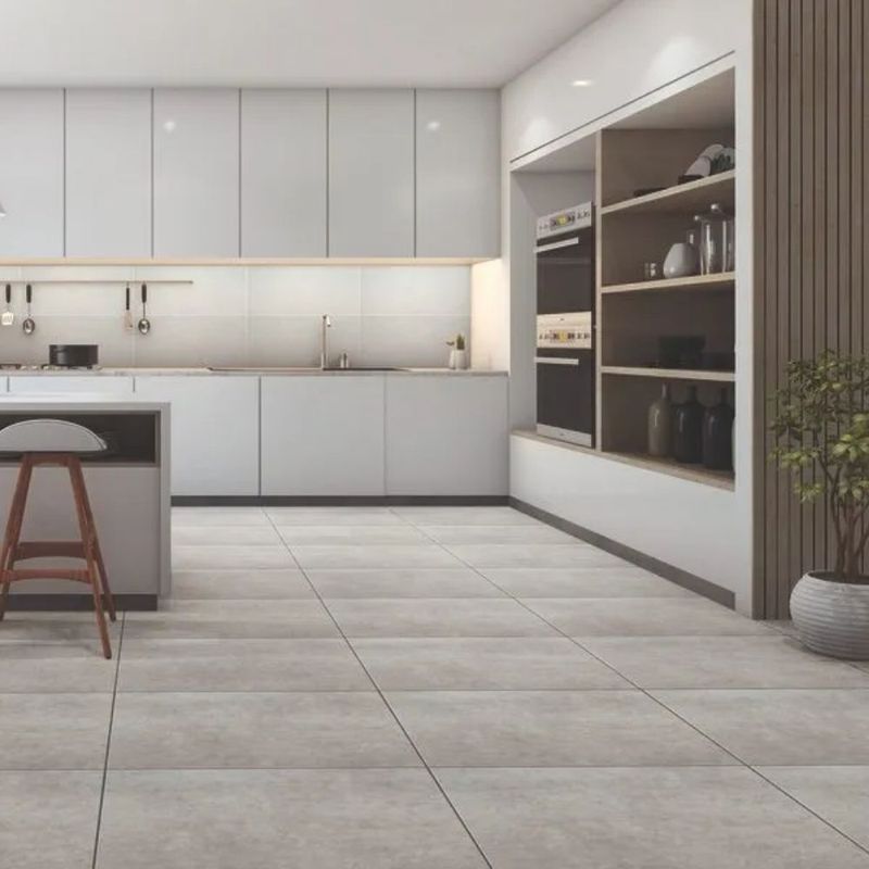 Piso Cimento Grigio Urban Retificado Acetinado Cinza 55x55cm 2,15m2