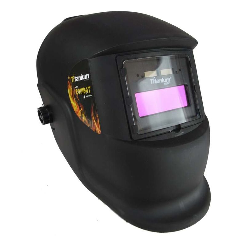 Máscara de Solda Automática 11 Fixa Combat Titanium