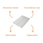 Forro PVC Branco 7mm 20x700cm Pacote com 21m2