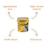 MASSA ASFALT REPAROS CARBOLASTICO 2 20KG  LAJES E TELHADOS