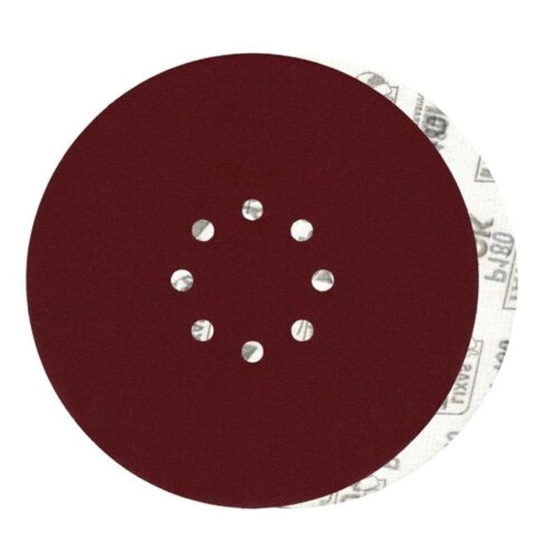 Disco de Lixa 9" 225mm 8 Furos Grão 80 10 Peças Lixas Tatu
