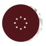 Disco de Lixa 9" 225mm 8 Furos Grão 100 10 Peças Lixas Tatu