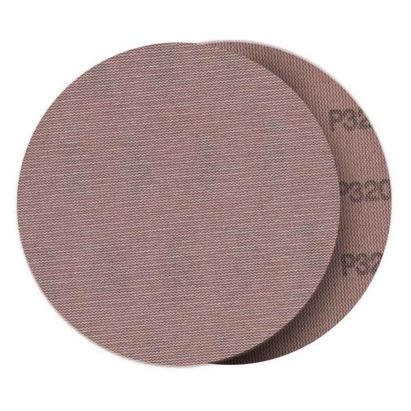 Disco de Lixa 6" 152mm com Velcro Grão 320 10 Peças Lixas Tatu