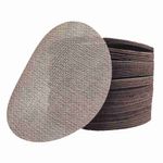 Disco de Lixa 6" 152mm com Velcro Grão 320 10 Peças Lixas Tatu