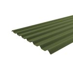Telha Ondulada Fibra Classica Fit Verde 3mm 2x0,75m Onduline