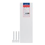 Prateleira MDP Branco com Suporte Invisível 80x25x1,5cm