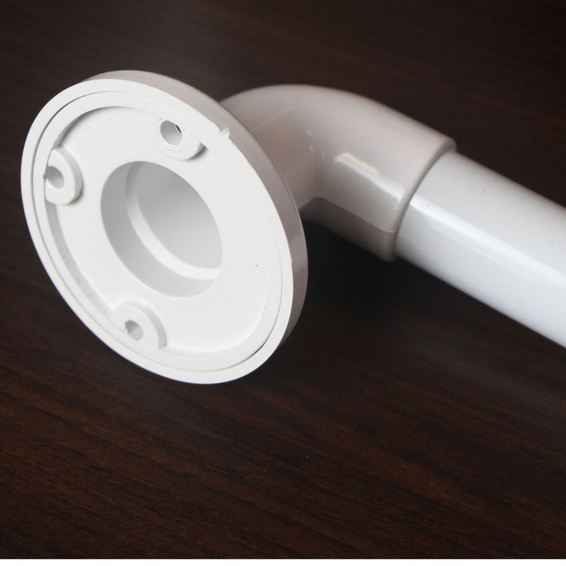 Barra de Apoio Aluminio Branco 30cm