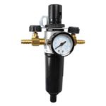 Filtro Regulador Mini para Pintura 1/4" 2 saídas ARC2158CM Arcdal