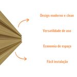 Painel Ripado PVC Cerejeira 15cmx2,70m