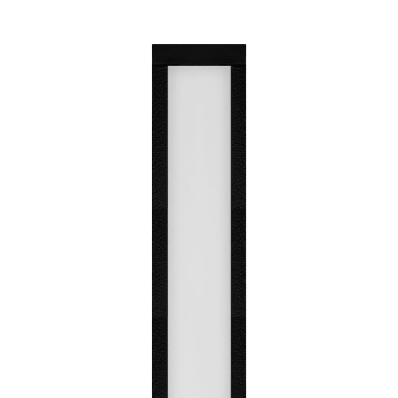 Perfil de Embutir Alumínio 24mm Preto com 3 Metros