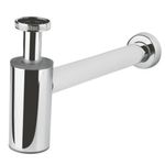Sifão Copo Rígido para Pia de Cozinha Metal 1.1/2" Fabrimar