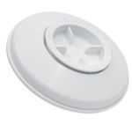 Dispositivo de Rosca para Piscina de Alvenaria 1.1/2" Branco Brustec