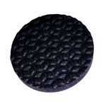 Calço Eva Autoadesivo Redondo Antideslizante 38mm Preto 04 Peças
