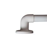 Barra de Apoio Aluminio Branco 50cm