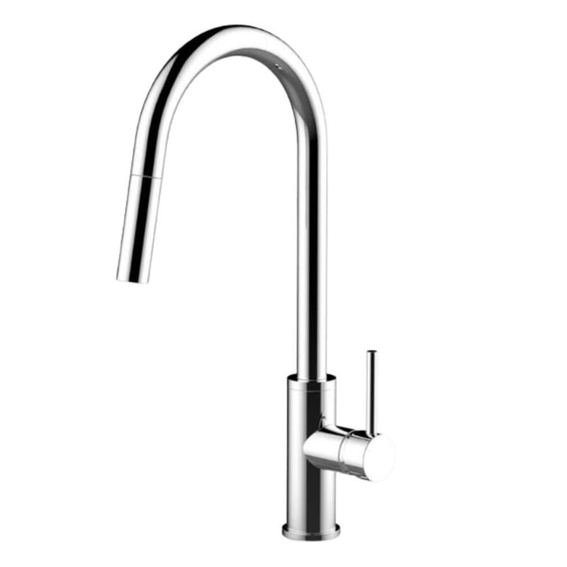 Monocomando para Cozinha Mesa Bica Alta Cromado Extensível