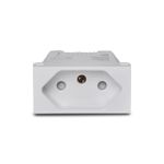 Módulo Tomada 2P+T 10A/250V Branco Orion