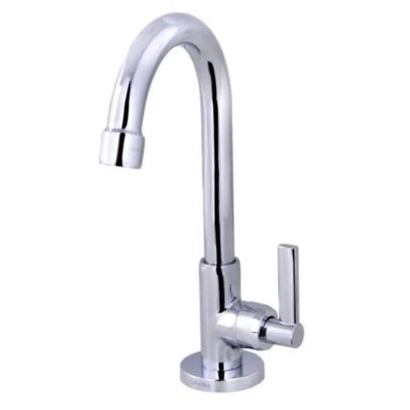 Torneira para Banheiro Mesa 1/4V Bica Média Cromado Mais 1196 C44
