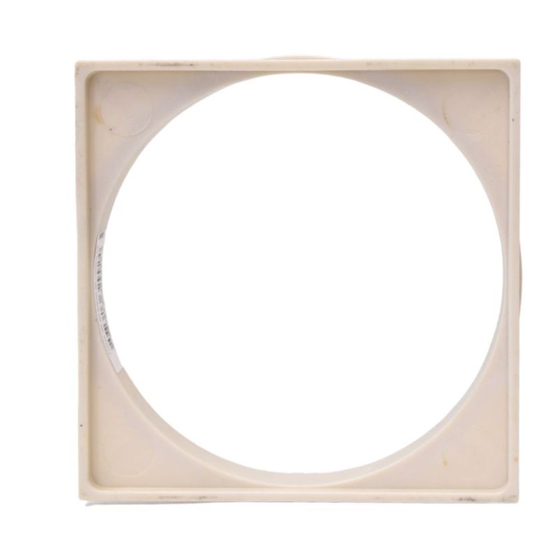 Porta Grelha Quadrado para Grelha Quadrada PVC Branco DN150 Krona