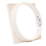 Porta Grelha Quadrado para Grelha Quadrada PVC Branco DN150 Krona