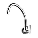 Torneira para Cozinha Parede 1/4V Bica Média Cromado 1168 C29