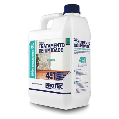 Tratamento de Umidade 4 em 1 Anti Mofo 5L Protec