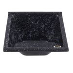 Tanque de Marmore Sintético 20 Litros 45x45 cm Fixação Parede Onix