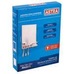 Armário para Banheiro com Espelho Prático 34,8x26,5cm Branco