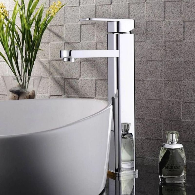 Monocomando para Banheiro Mesa Bica Alta Cromado Casablanca
