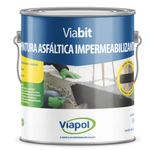 Pintura Asfáltica Impermeabilizante Viabit 3,6L Viapol