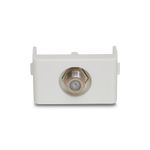 Módulo Tomada Coaxial para Antena de TV Branco Lunare
