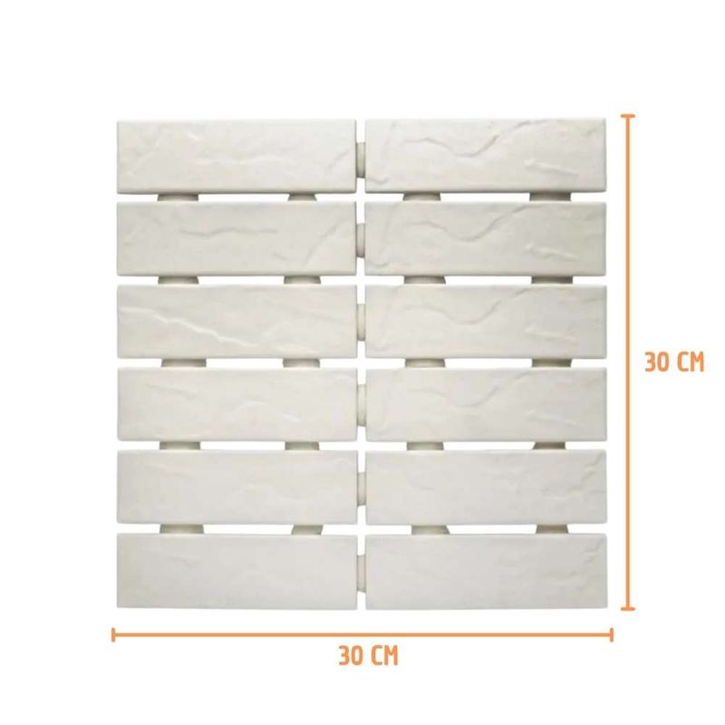 Revestimento Casa Blanca Bold Acetinado Branco 5x15cm 1,42m2