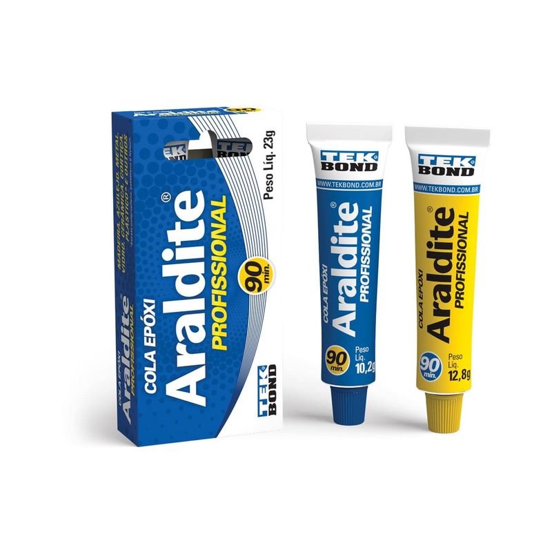 Cola Epóxi Profissional Araldite 23g Tekbond
