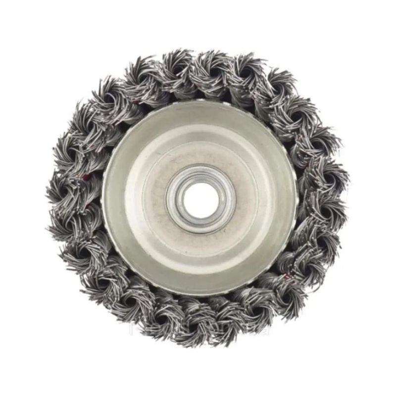 Escova de Aço Tipo Copo Fio Torcido 3.15/16" 100mm MTX
