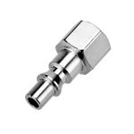 Jogo de Acessórios Pneumáticos Encaixe Rápido e Rosca 1/4" NPT 4 Peças