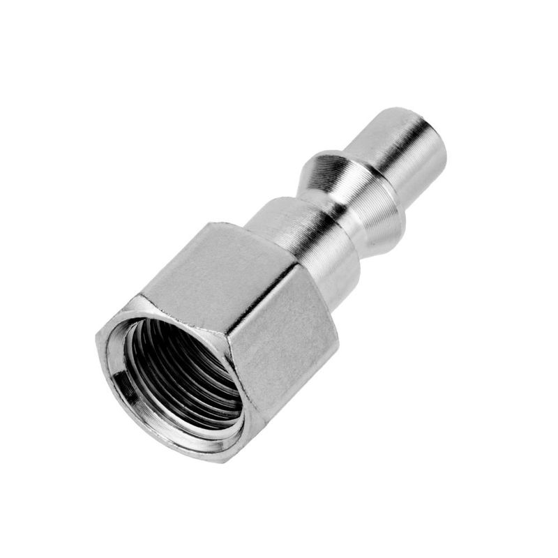 Jogo de Acessórios Pneumáticos Encaixe Rápido e Rosca 1/4" NPT 4 Peças