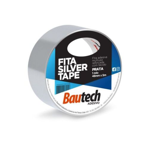 Fita Silver Tape 48mmx25m Bautech